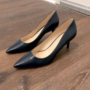 Nine West Pointed Toe Margot Pump in Navy